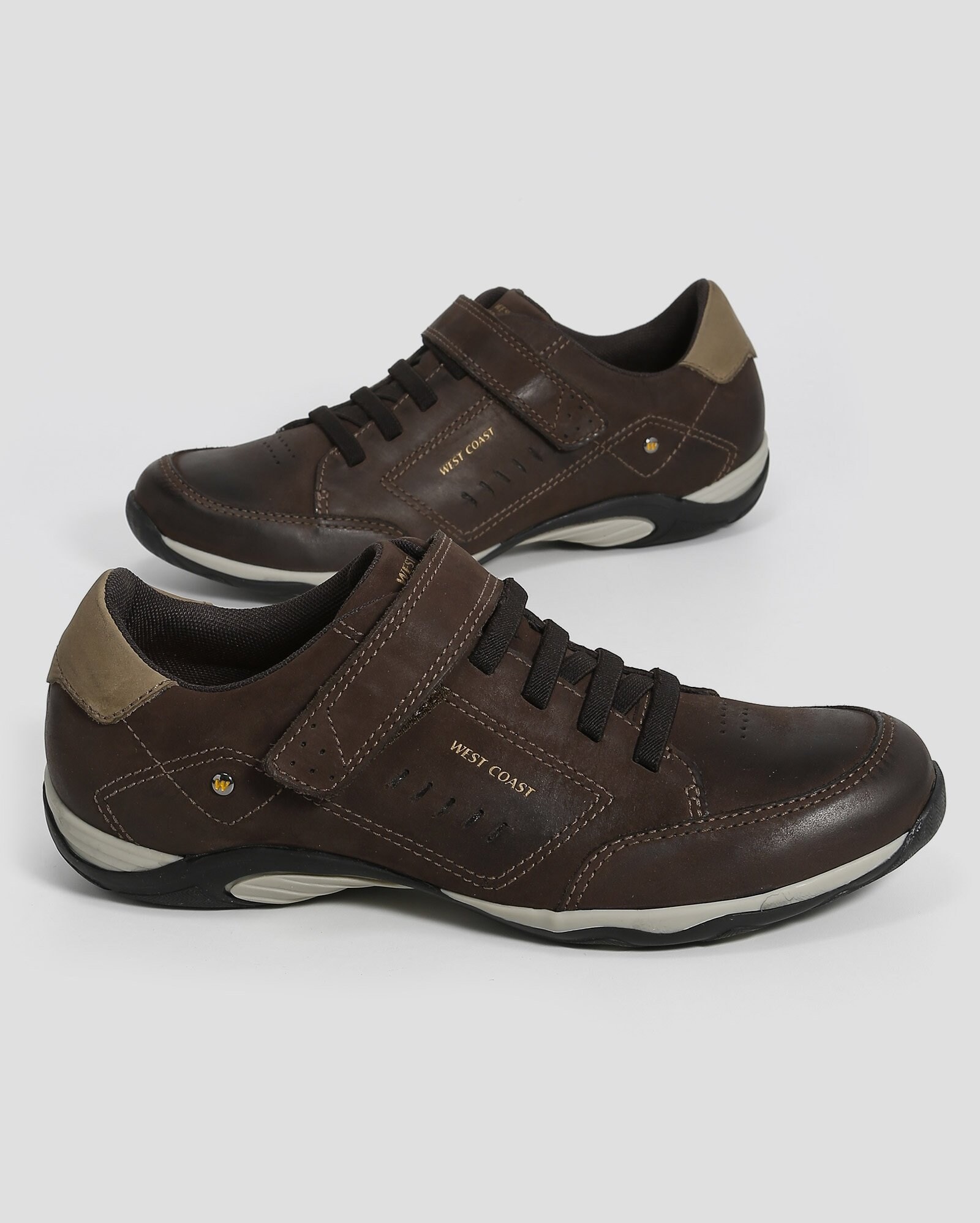 Riachuelo | Sapatênis Couro West Coast - Marrom
