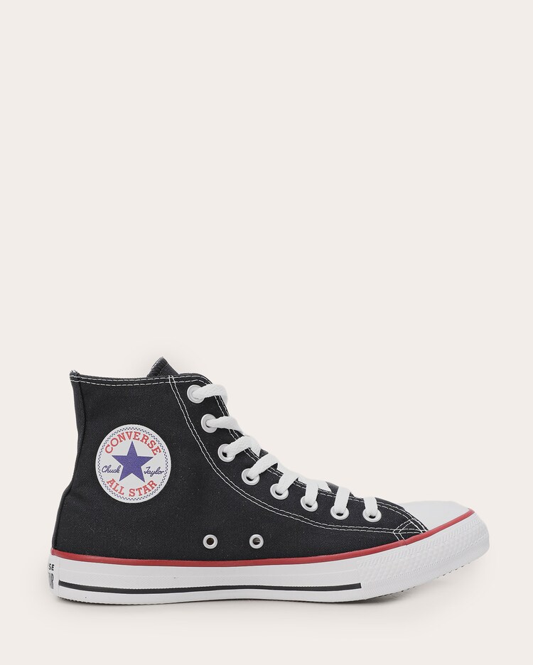 Riachuelo Tênis Chuck Taylor cano alto lona Branco Converse
