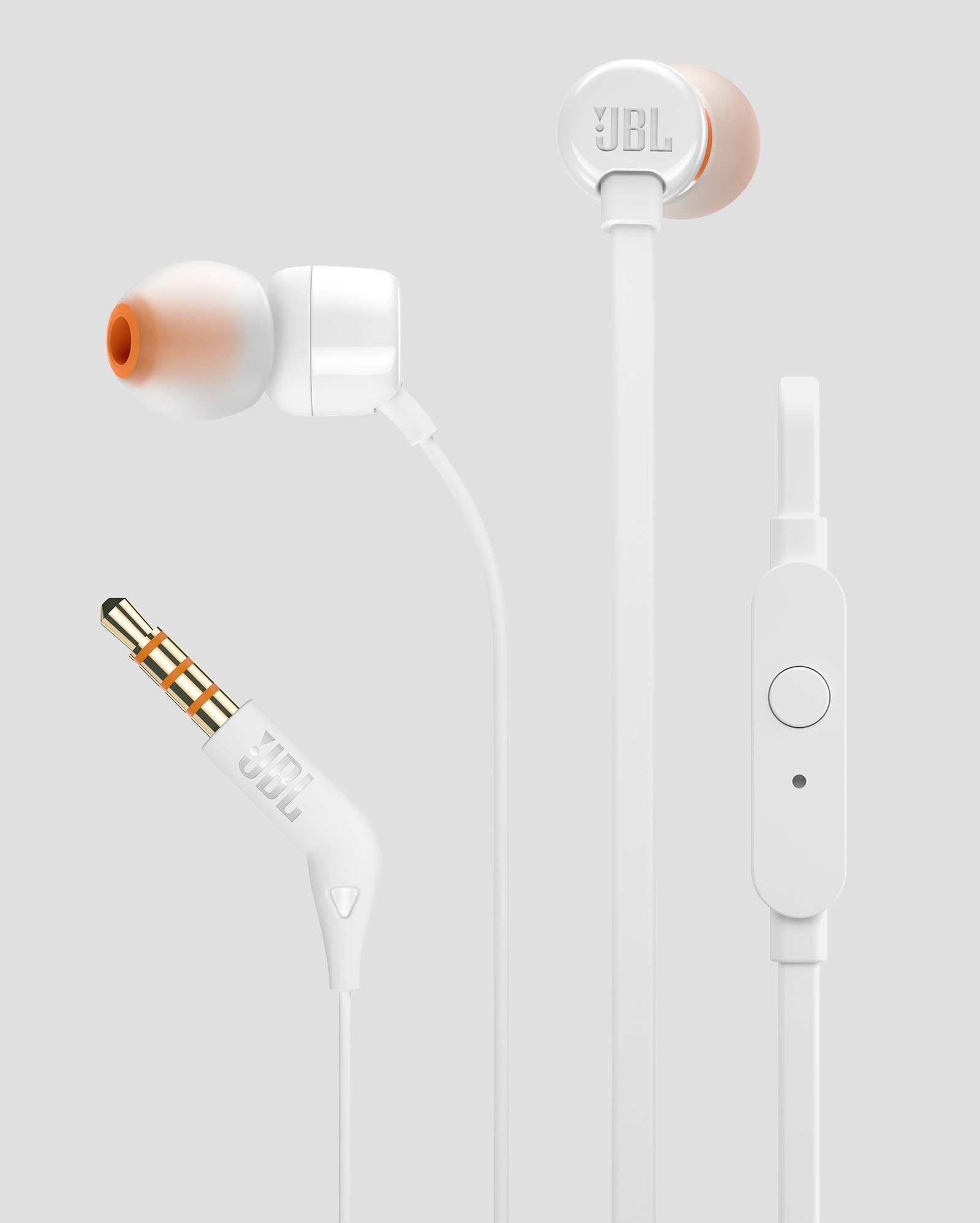 Fone de Ouvido T110 - Branco | JBL