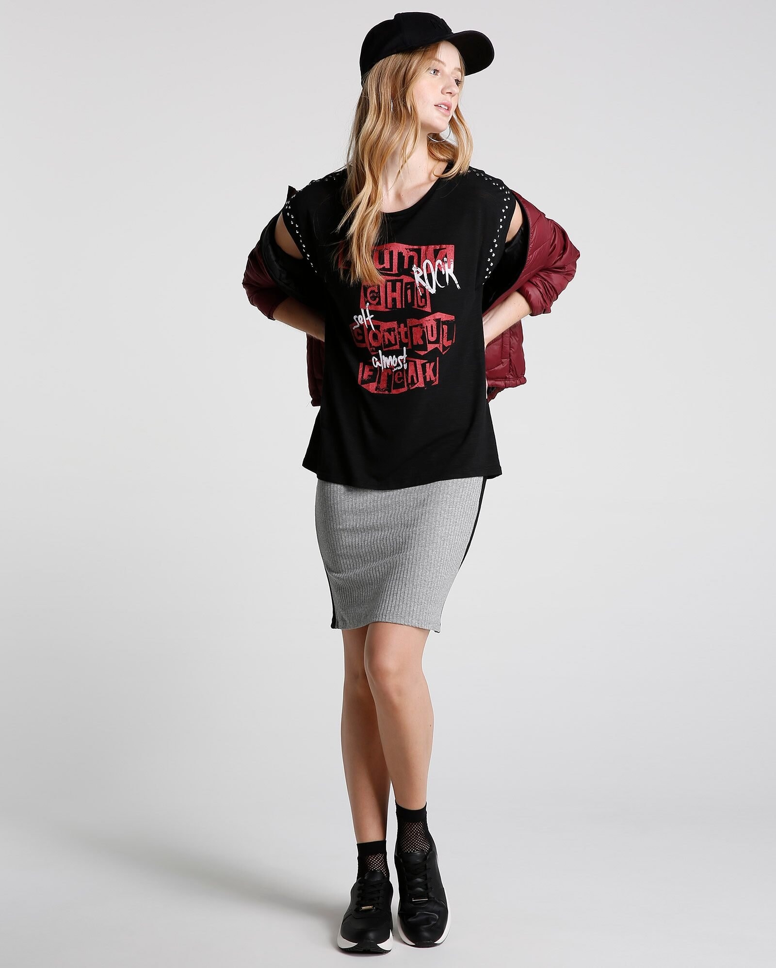 blusa punk