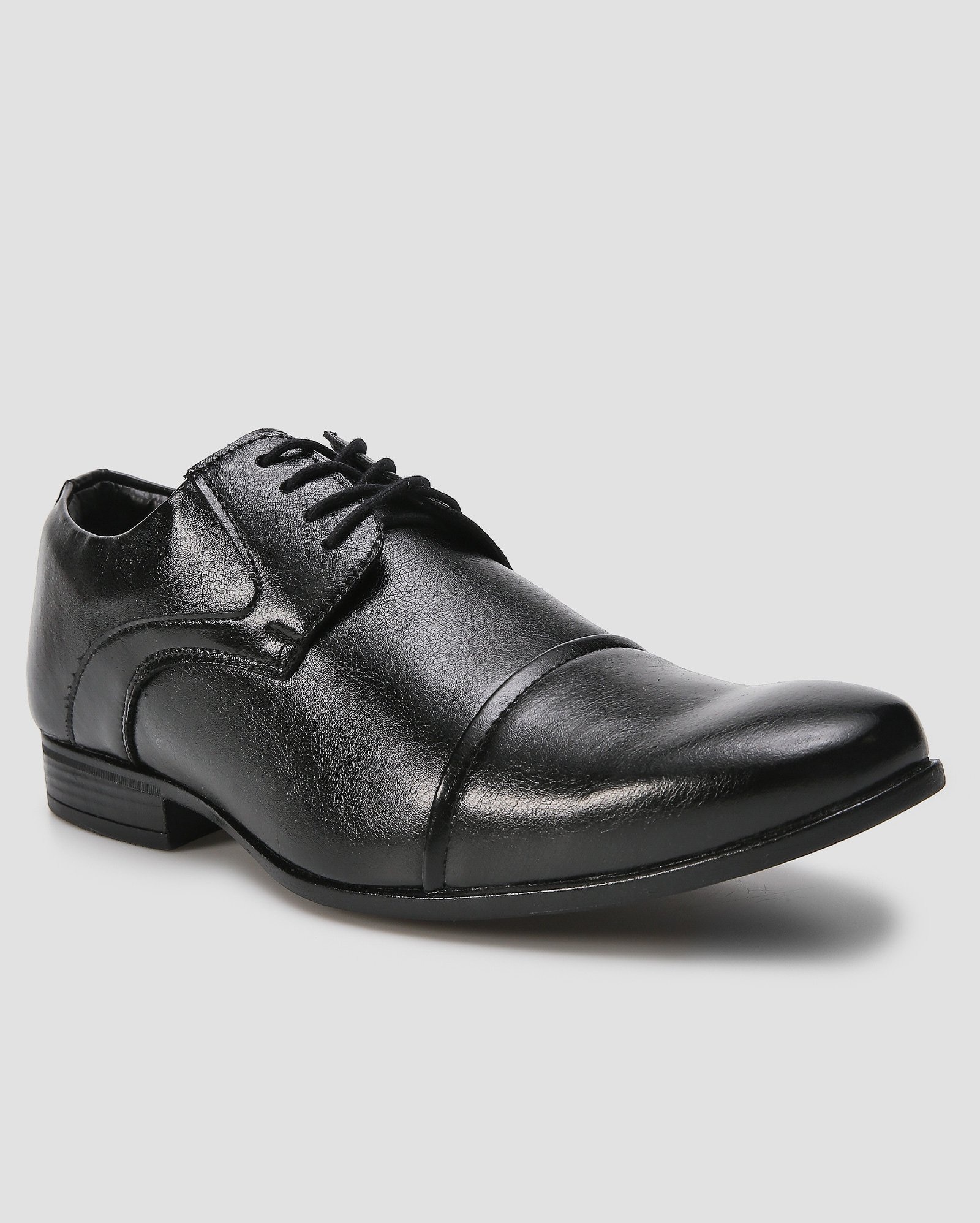 Sapato social masculino com cadarço - Preto | Riachuelo