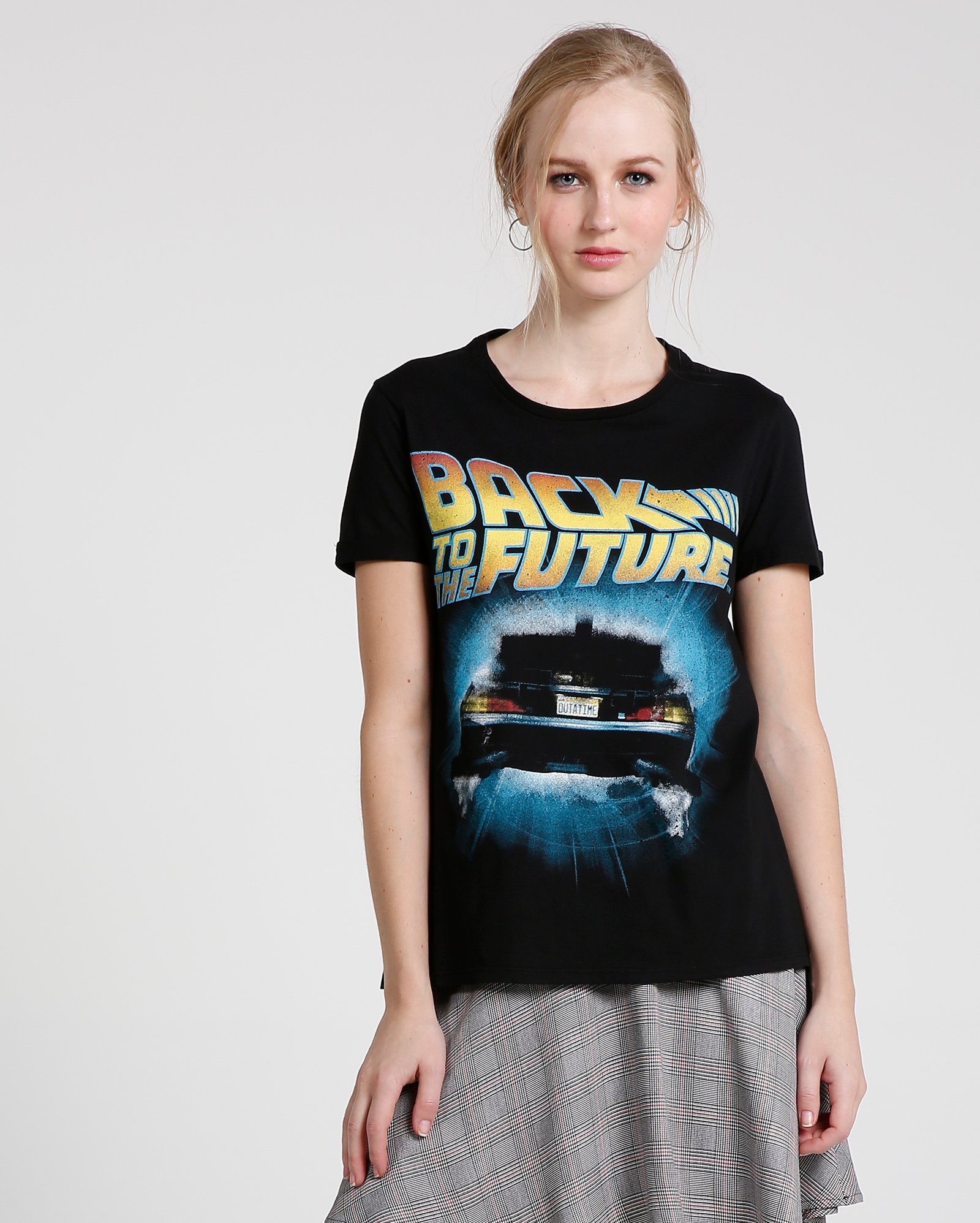 back to the future camiseta