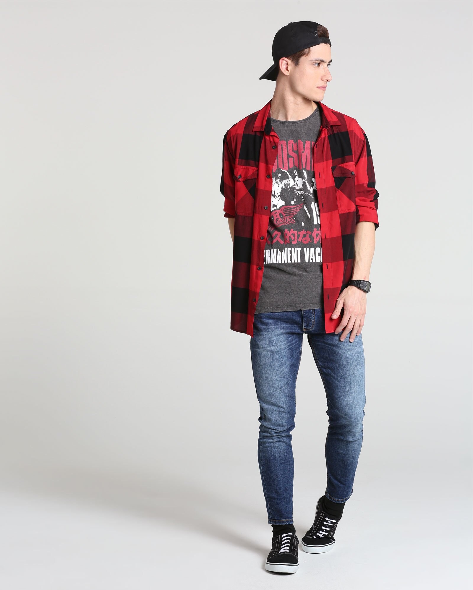 camiseta aerosmith riachuelo