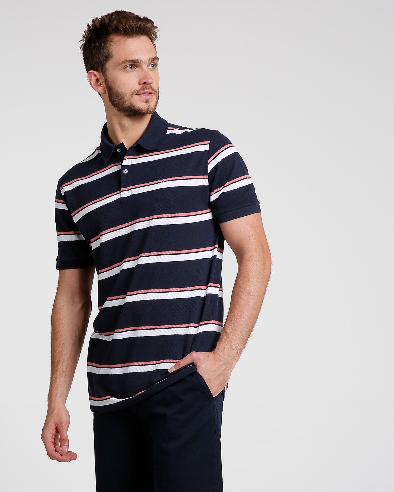 camisa polo pool listrada
