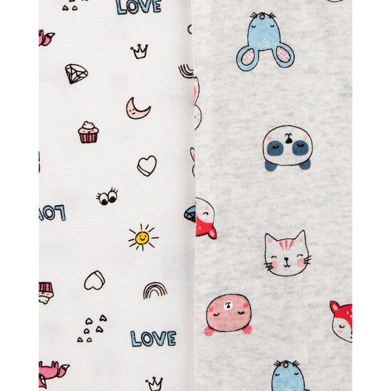 Kit Body 5 Peças Cute Carter's - Rosa