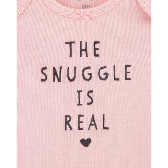 Kit Body 5 Peças Cute Carter's - Rosa