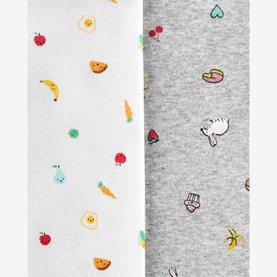 Kit Body Manga Curta Mix 5 Peças Carter's - Amarelo