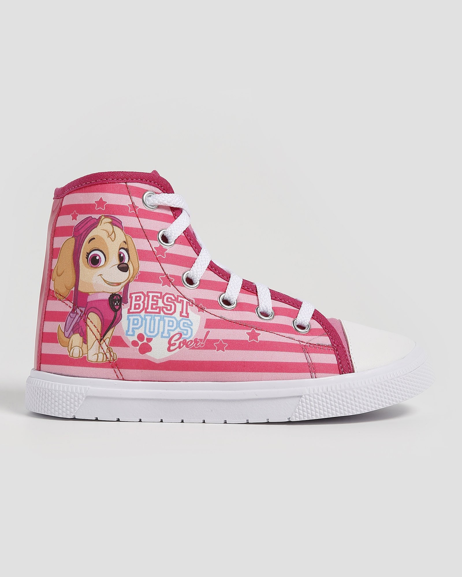 Riachuelo | Tênis Casual Infantil Cano Alto Patrulha Canina Têxtil  Nickelodeon - Rosa