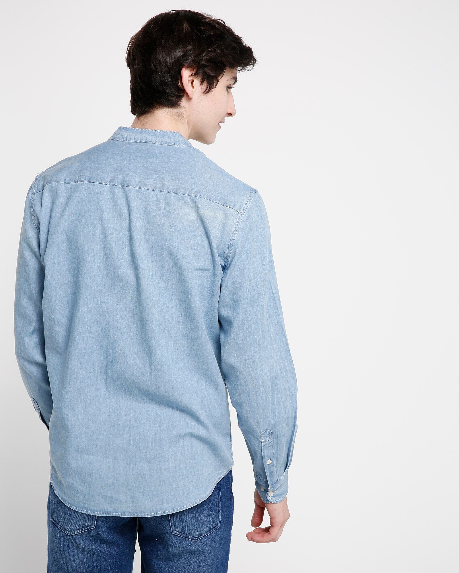 camisa jeans shoulder