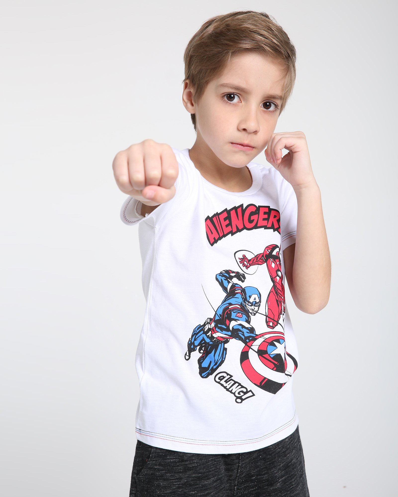 camiseta vingadores riachuelo