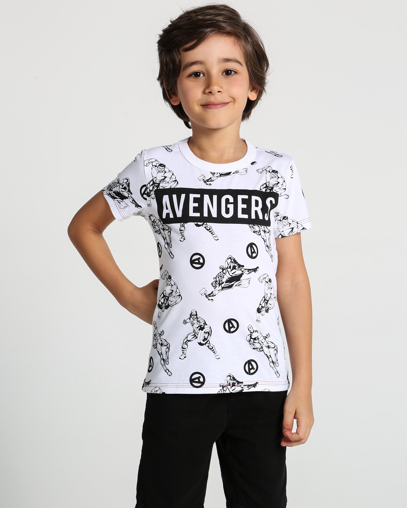 camiseta vingadores riachuelo