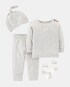 Conjunto Take Me Home Carter's - Cinza