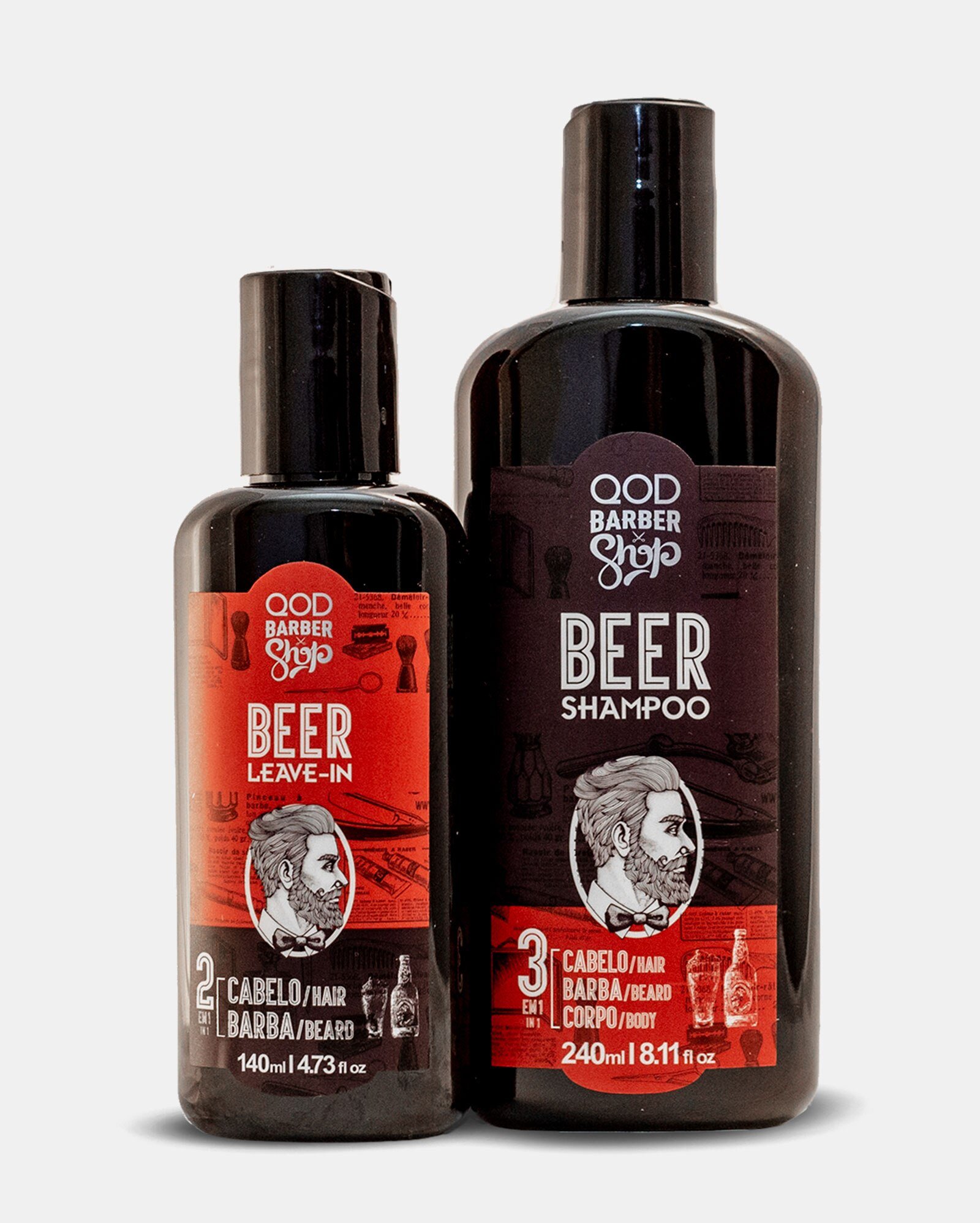 Riachuelo Kit Shampoo + Leave in QOD Barber Shop