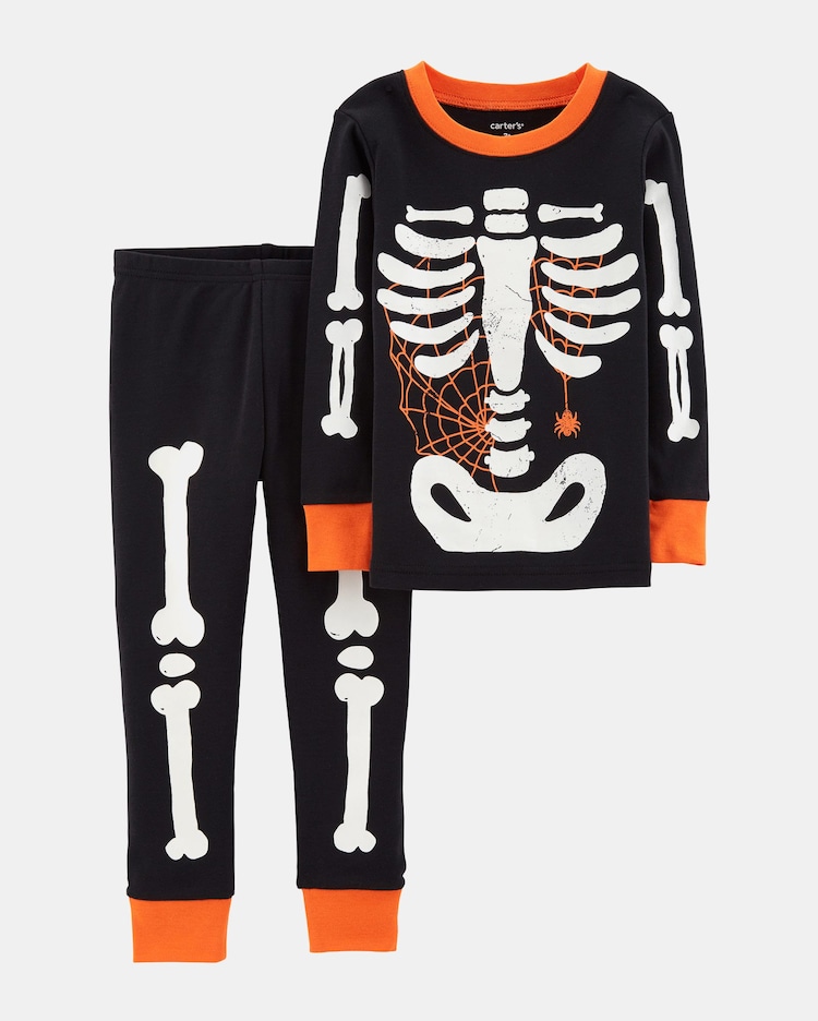 Riachuelo Pijama Brilha No Escuro Esqueleto Carter´s Preto