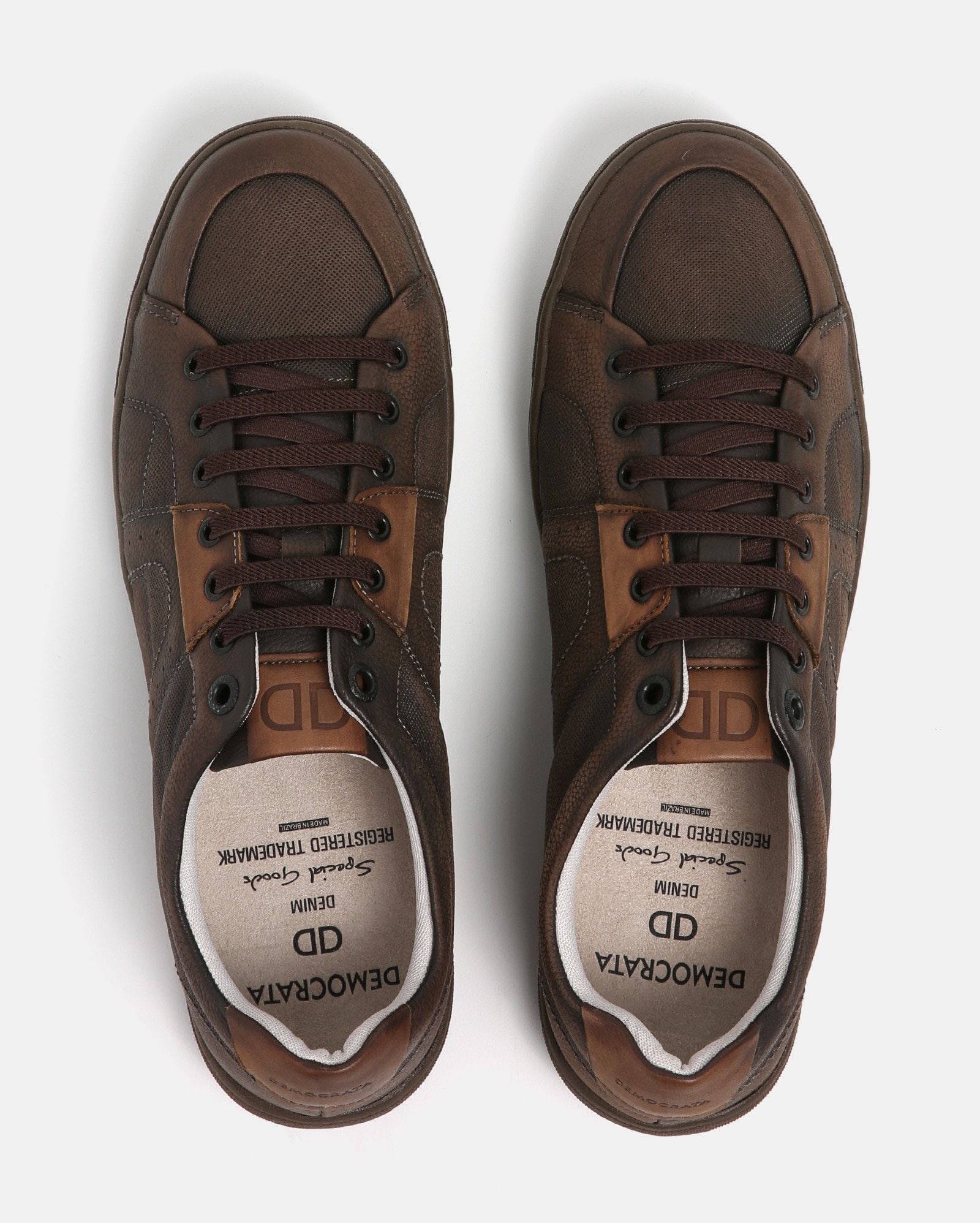 Riachuelo | Sapatênis Couro Textura Democrata