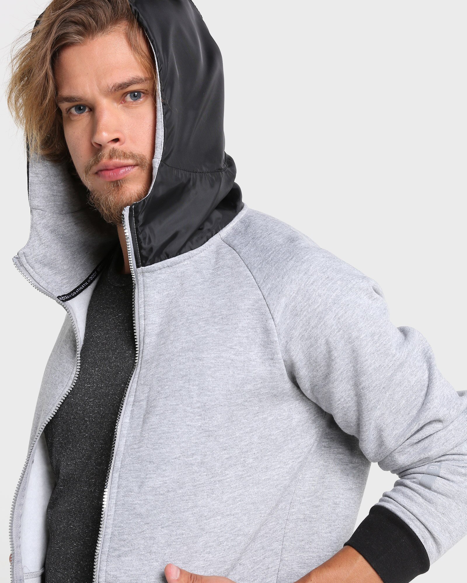 men's zermatt full zip moletom com capuz