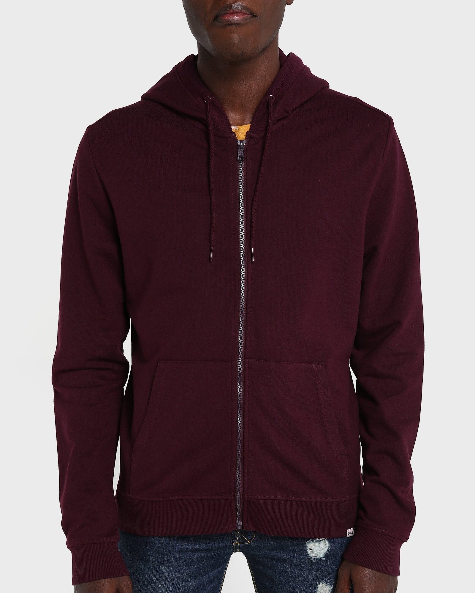 burgundy burberry moletom com capuz