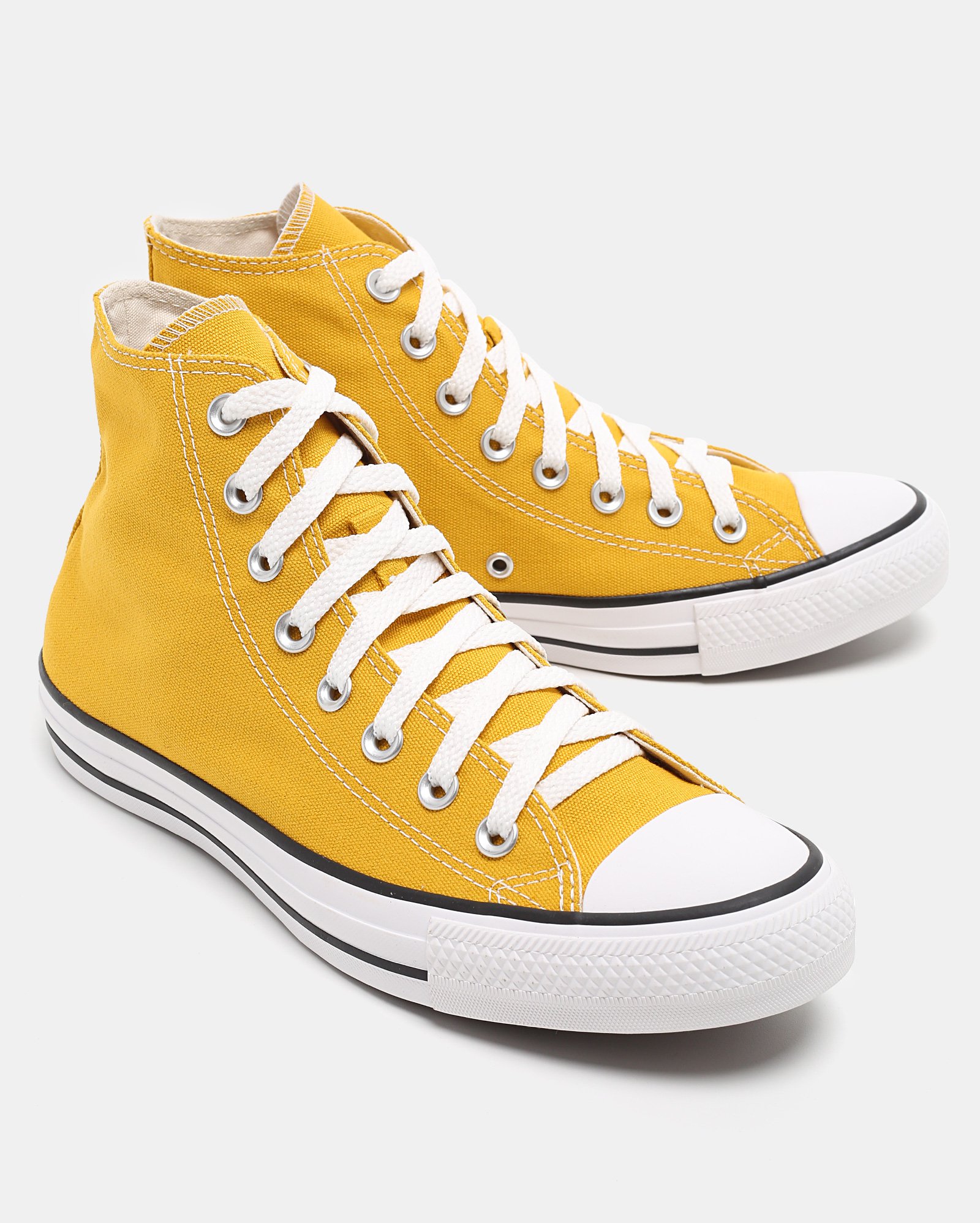 all star chuck taylor cano alto amarelo