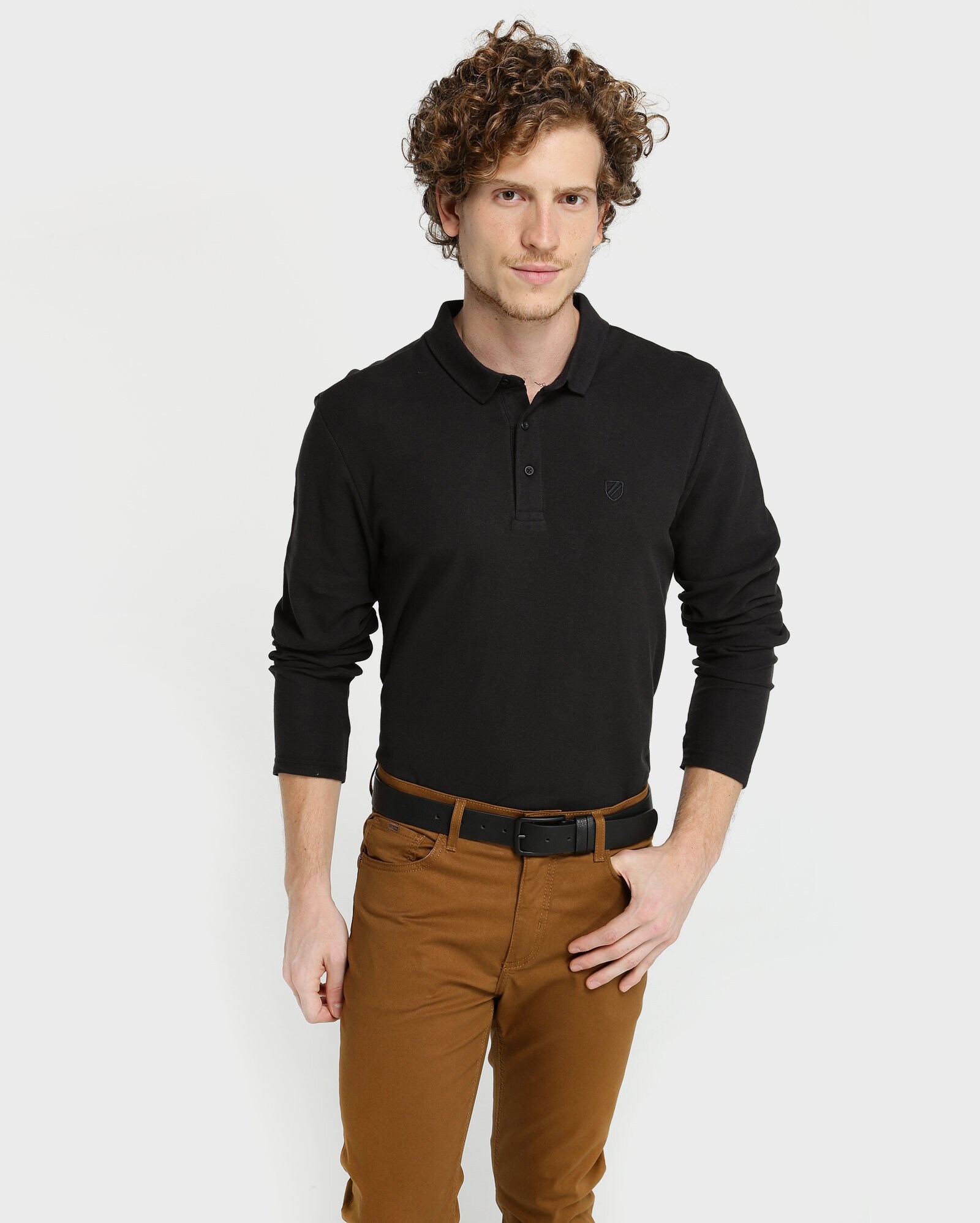 camisa polo manga longa riachuelo