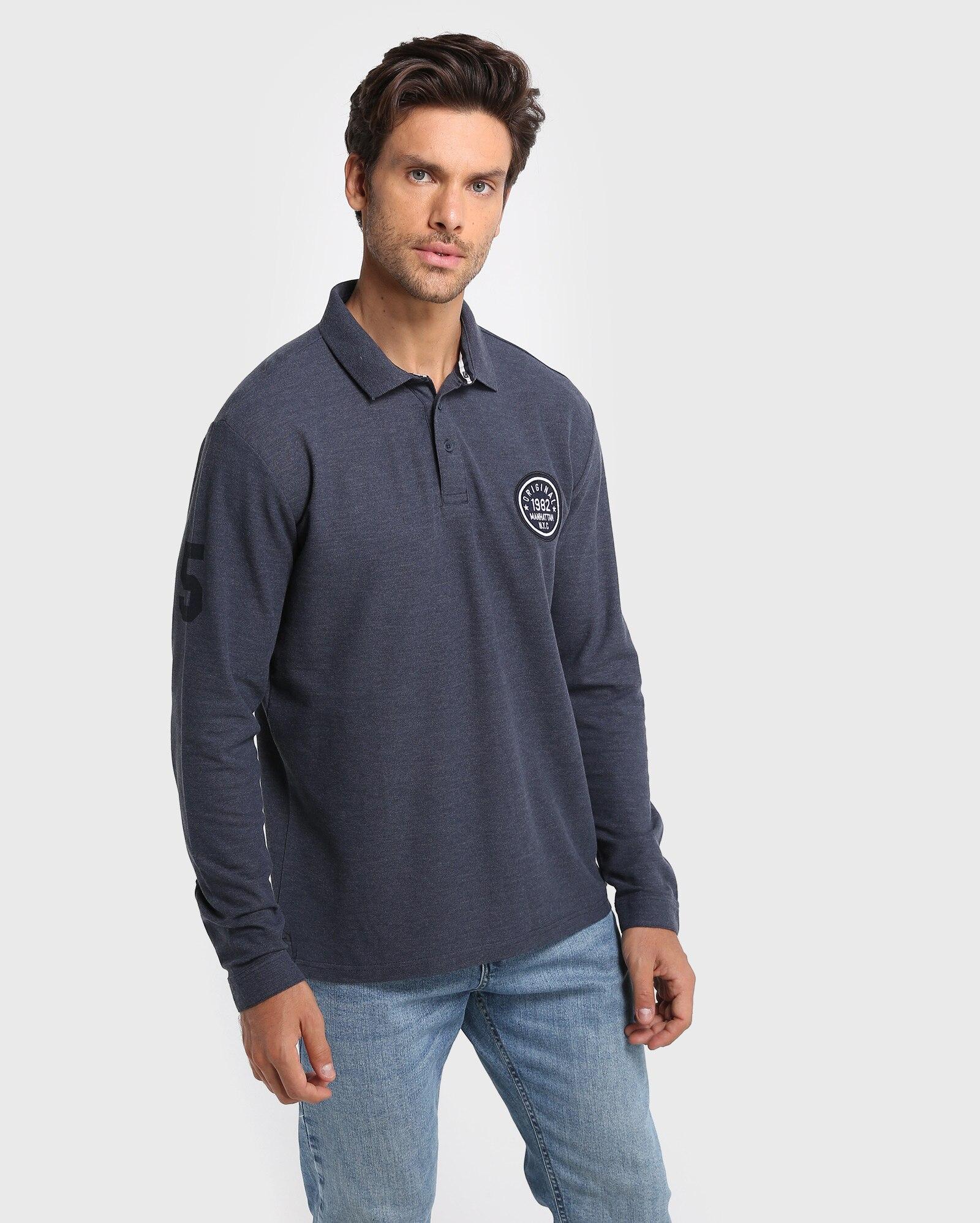 camisa polo manga longa riachuelo
