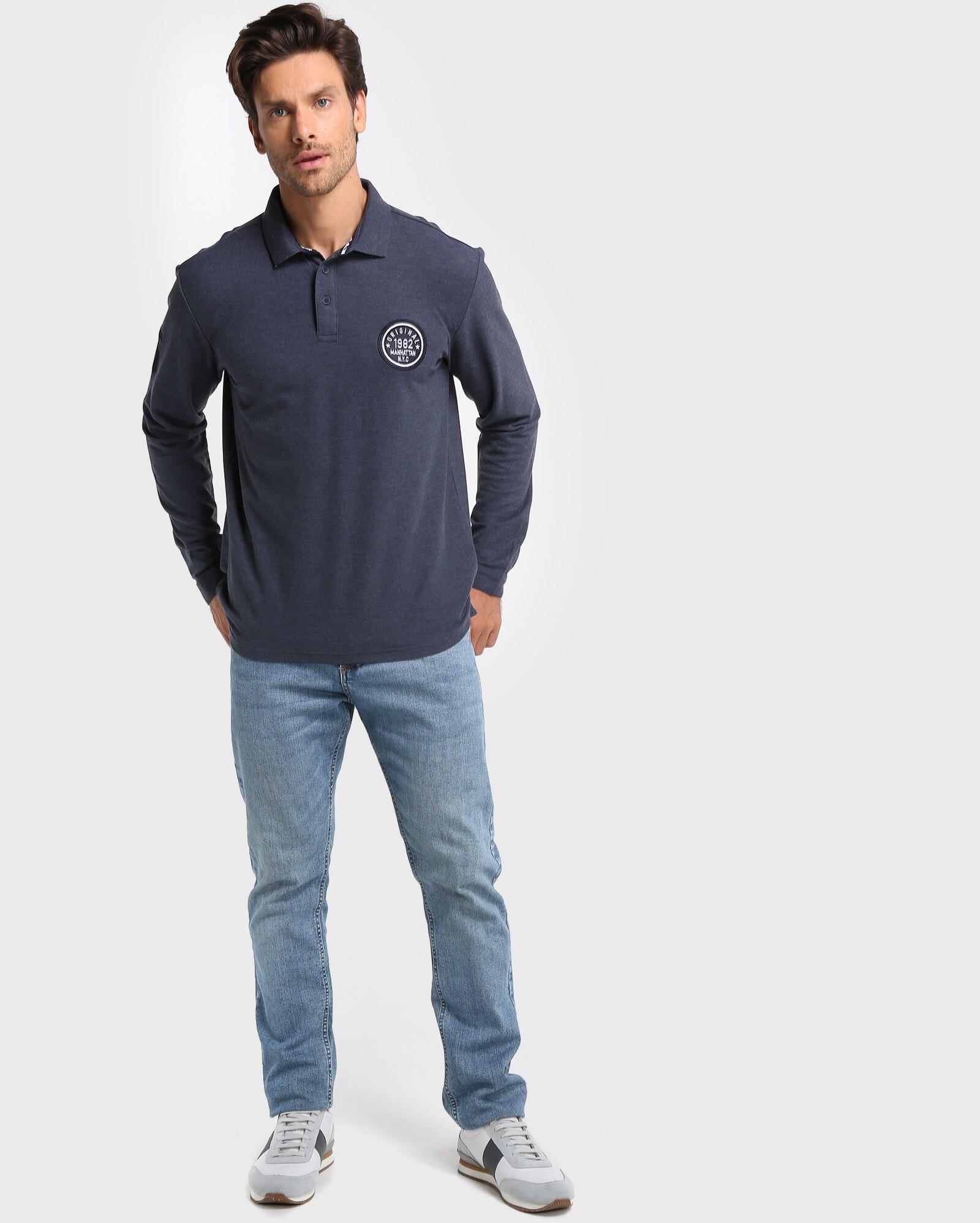camisa polo manga longa riachuelo