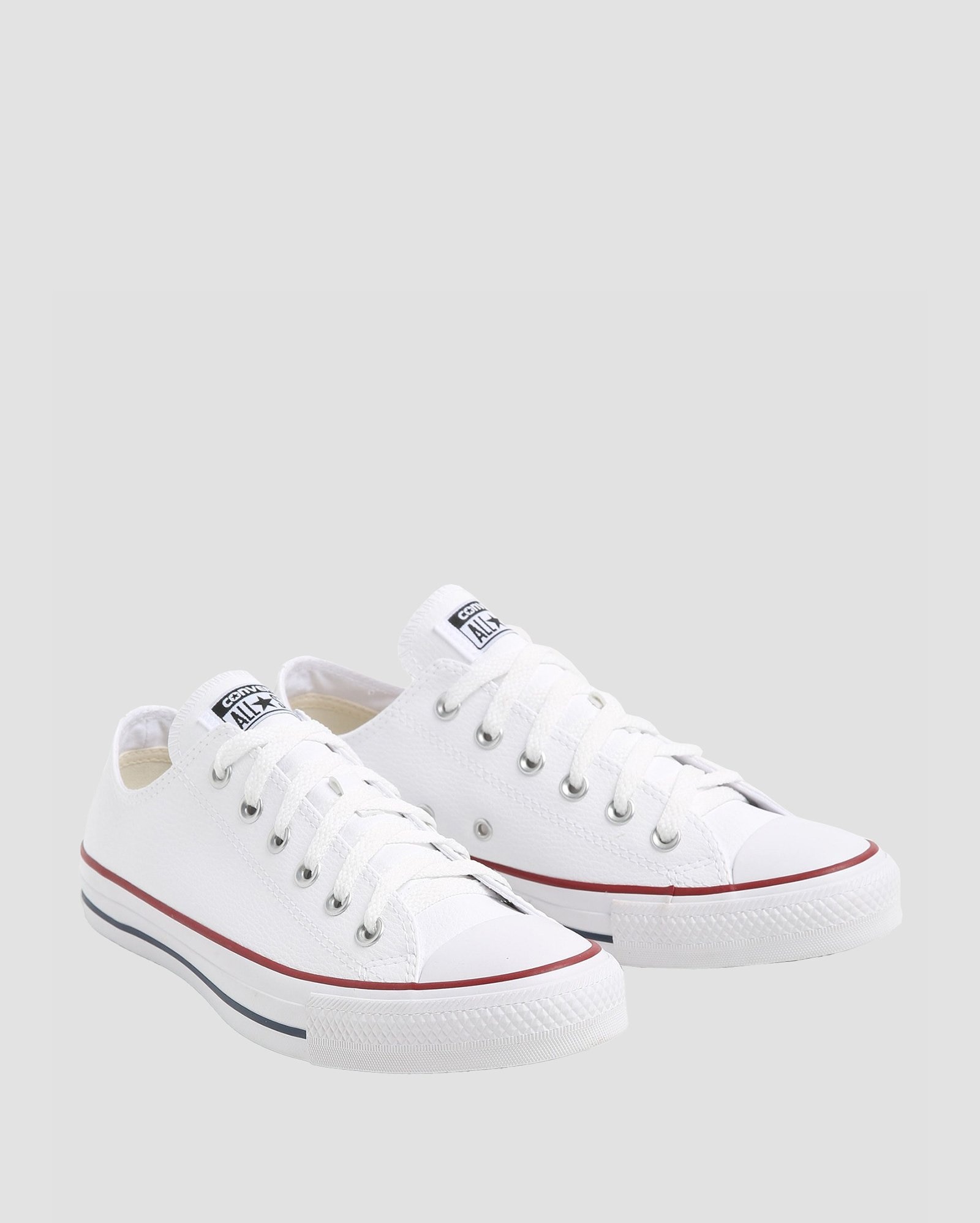 Tênis feminino Chuck Taylor cano baixo poliuretano - Branco | Converse All Star