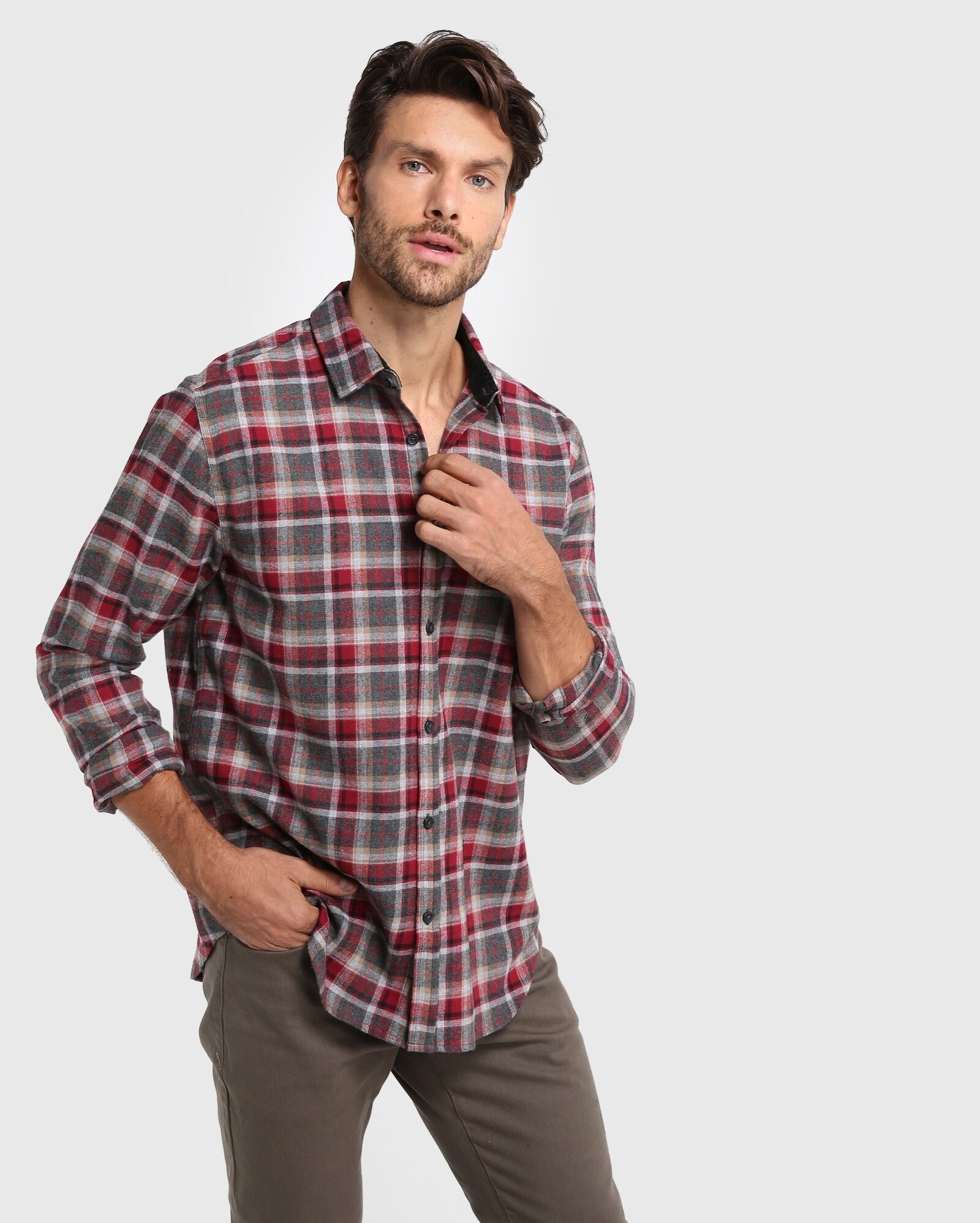 camisa flanela wrangler