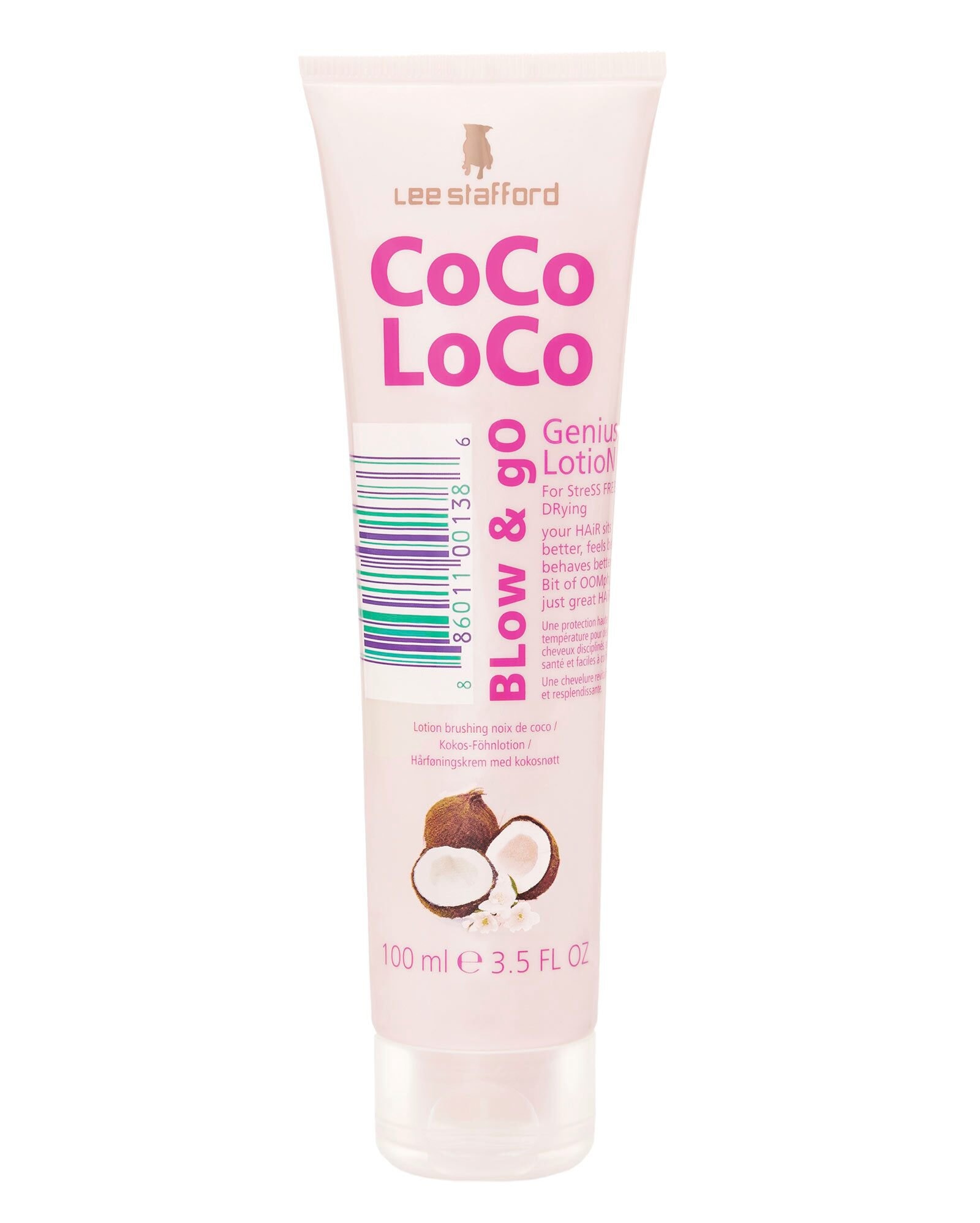 Riachuelo Creme Finalizador Coco Loco Blow e Go Lee Stafford