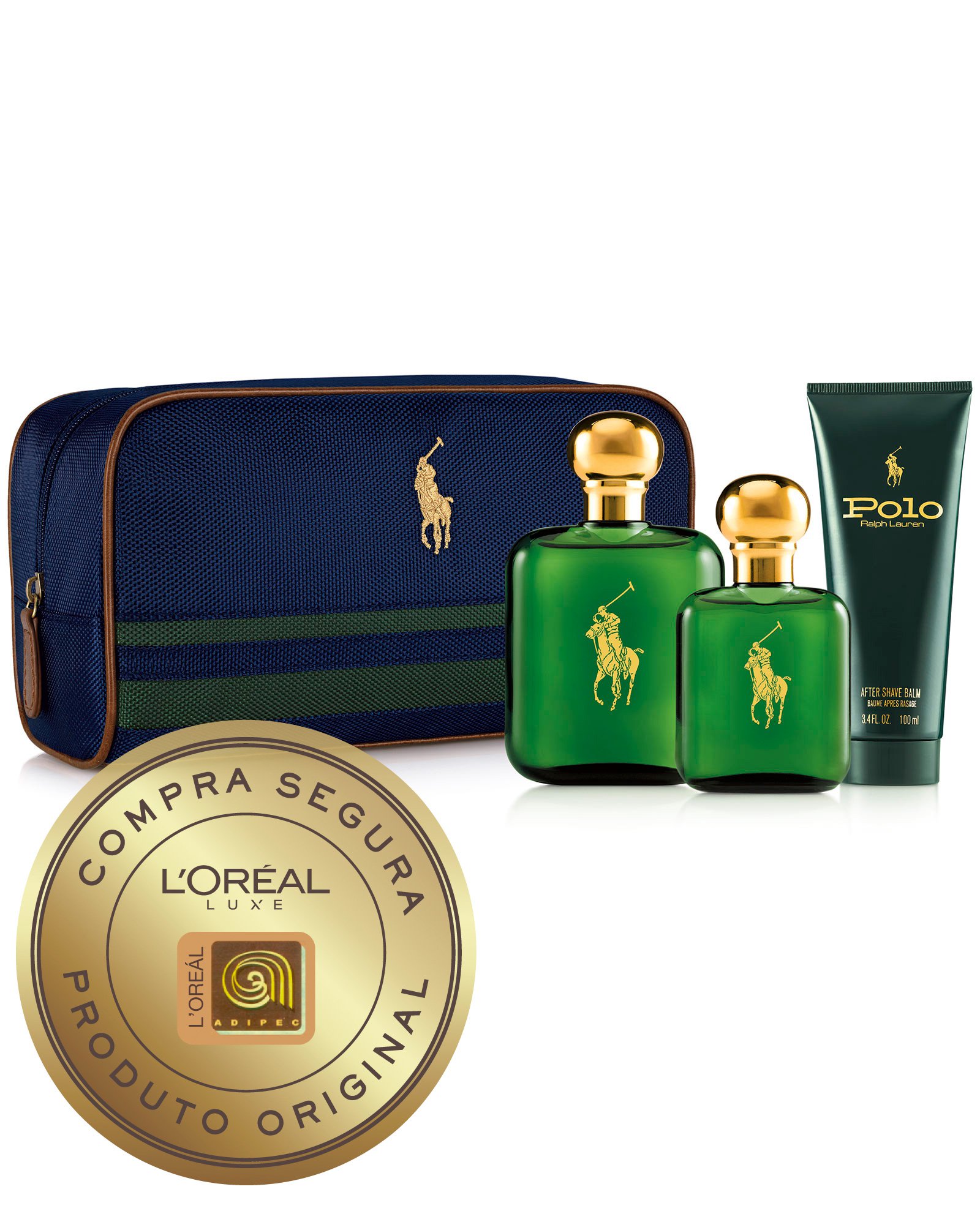Ralph Lauren Lauren トワレ 118ml 59ml 2個セット Riachuelo | Kit Polo Green Ralph Lauren Masculino 118ml + 59ml (2