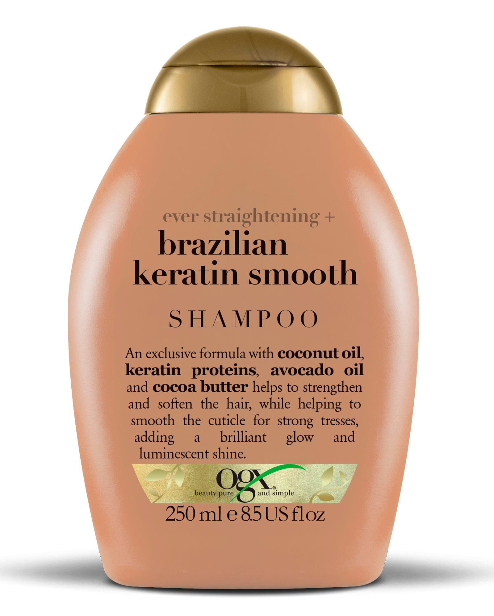 Riachuelo Shampoo Brazilian Keratin Smooth OGX 250ml