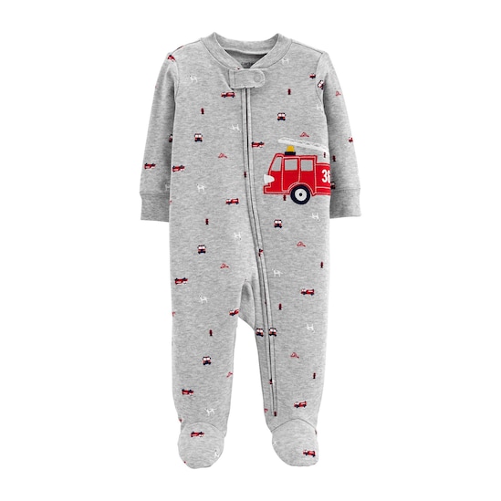 Macacão Bombeiro Carter's - Cinza Mescla