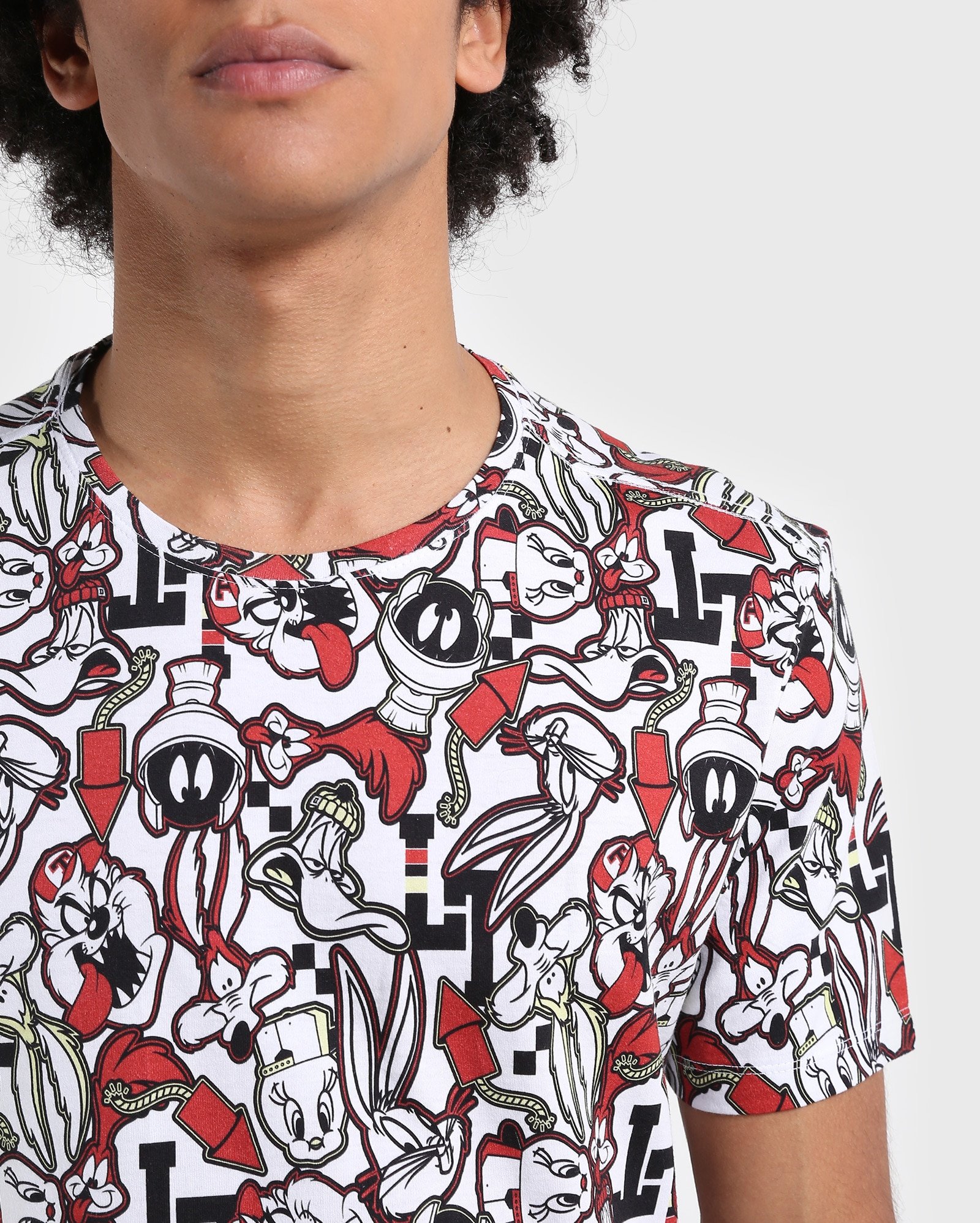 camiseta personagens looney tunes