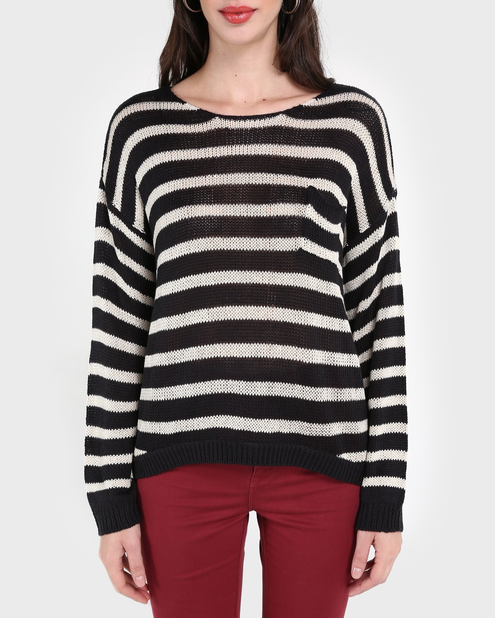 Riachuelo | Suéter Tricot Listrado