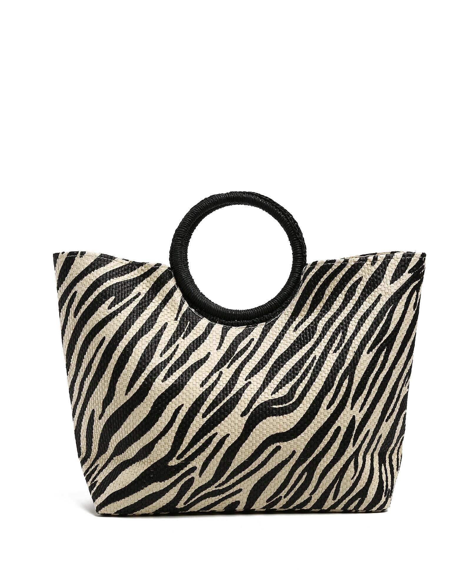 leopard straw bolsa