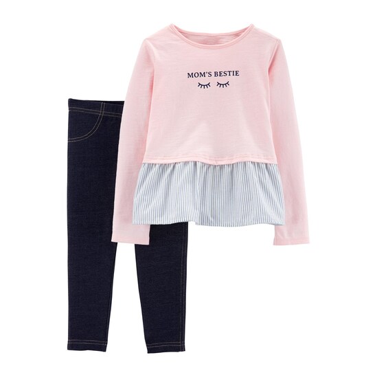Conjunto 2 Peças Mom´s Bestie Carter´s - Rosa