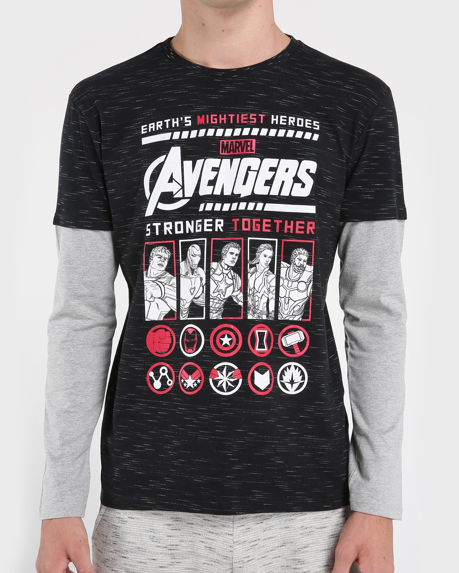 camiseta vingadores riachuelo