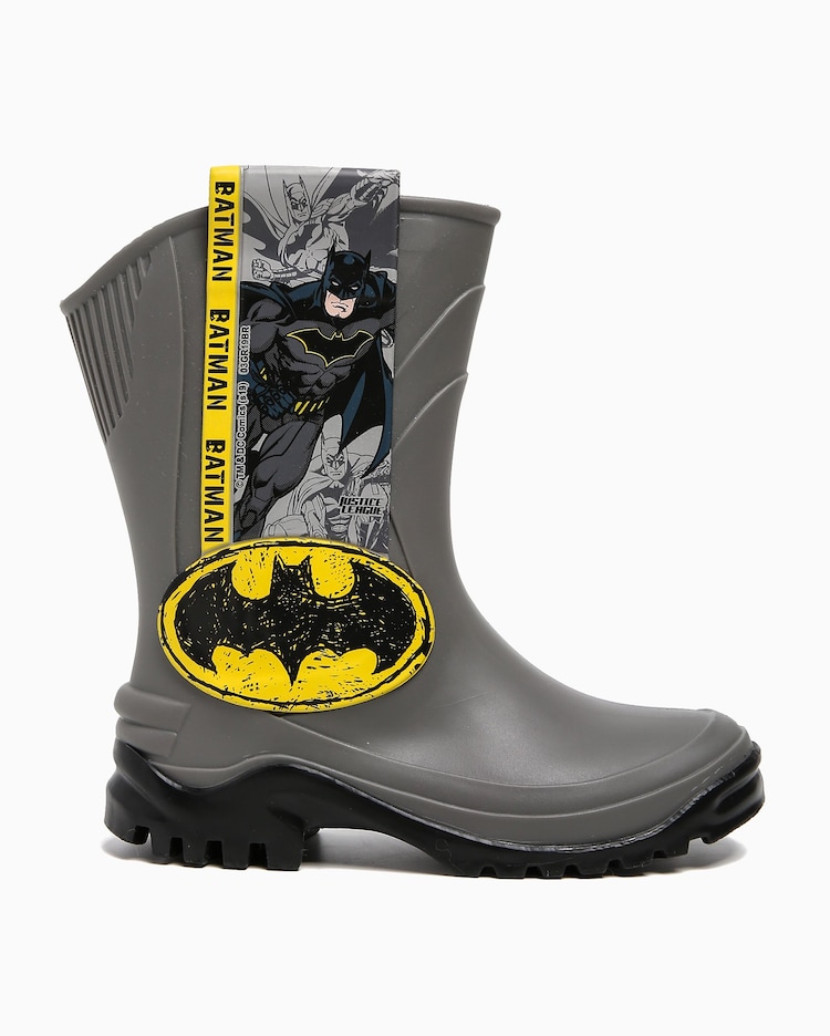 Riachuelo Bota Galocha Infantil Batman Cinza