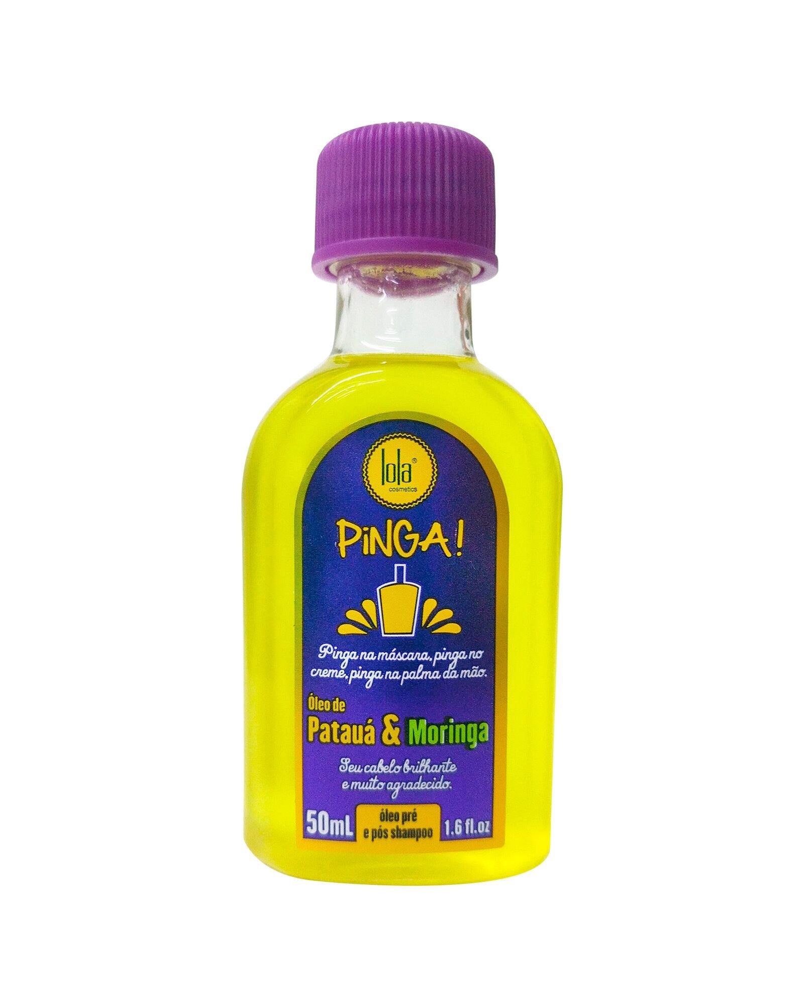Óleo Patauá e Moringa Pré e Pós Shampoo Lola Cosmetics 50ml