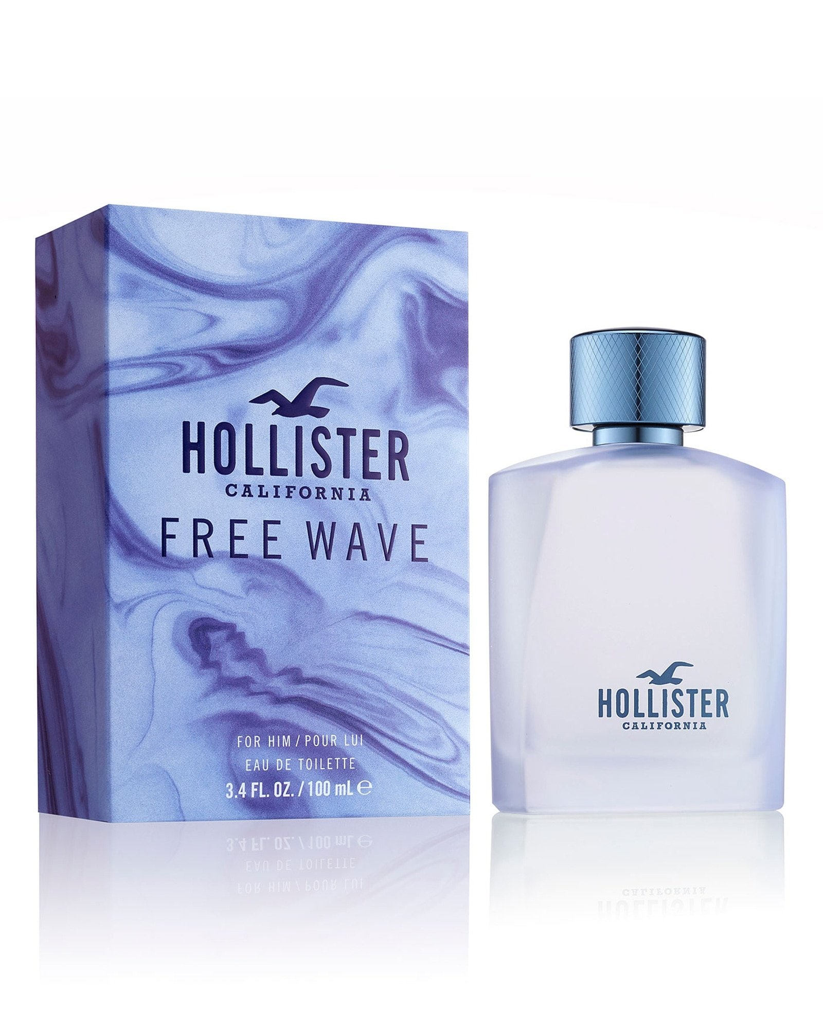 Riachuelo Perfume Free Wave For Him Hollister Masculino Eau de