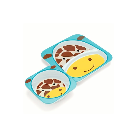 Kit 2 Pratos Girafa Skip Hop