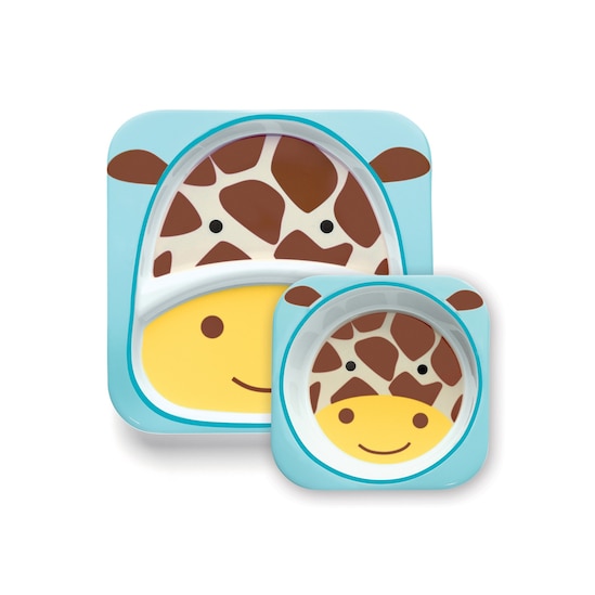 Kit 2 Pratos Girafa Skip Hop