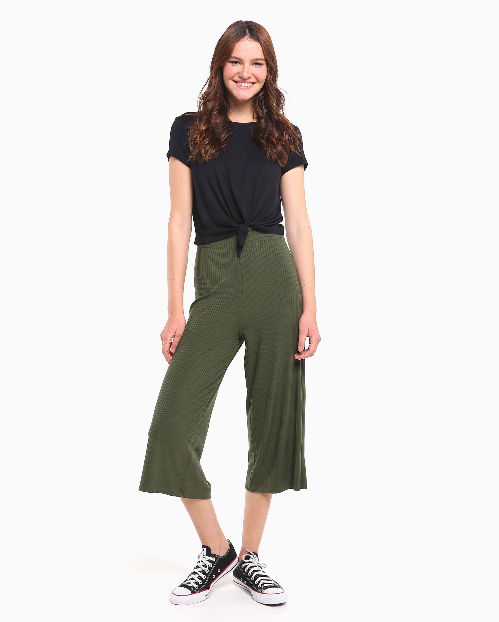 Riachuelo | Calça Pantacourt Ribana - Verde