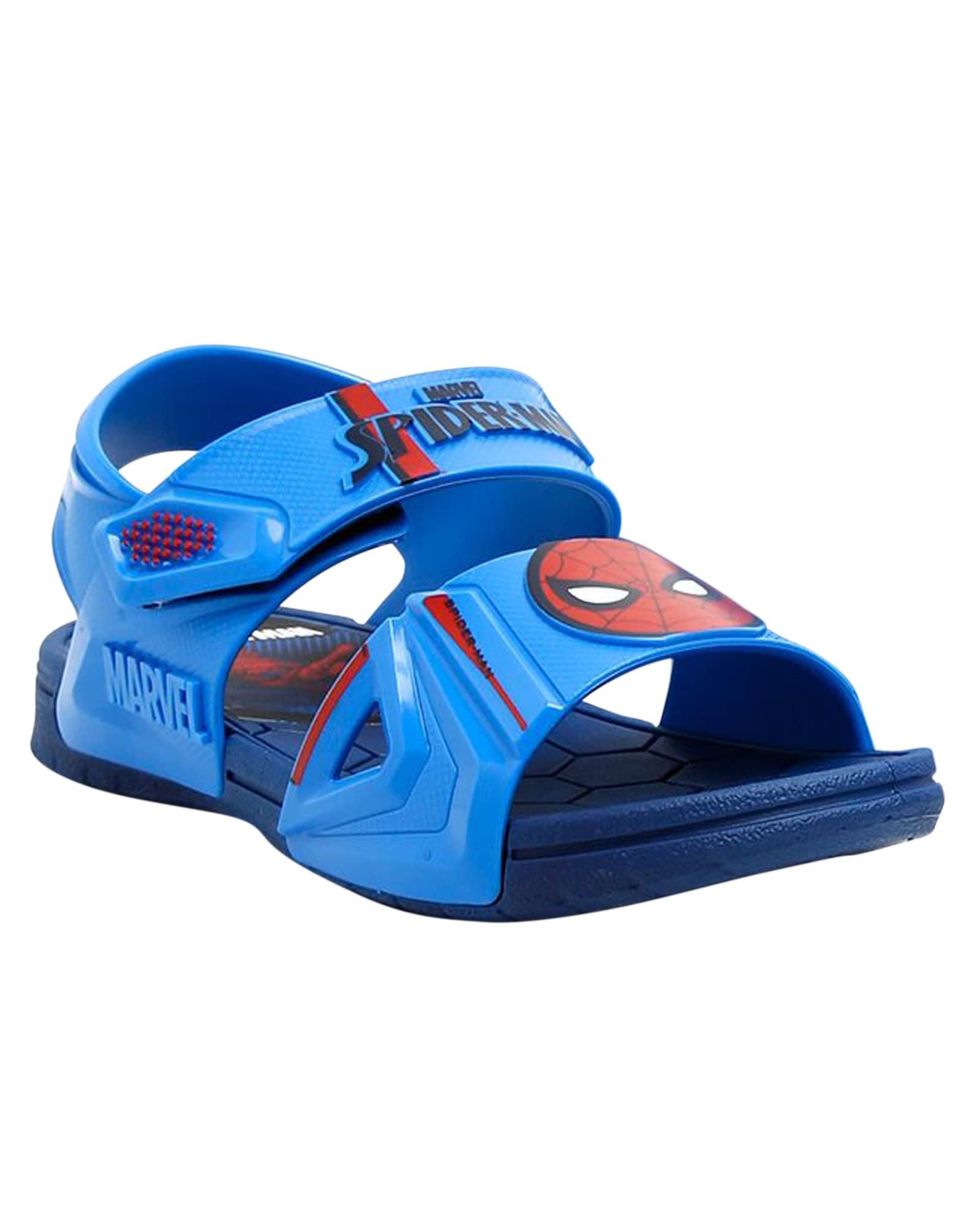 Riachuelo | Sandália Papete Infantil Homem Aranha PVC Grendene + Máscara -  Azul