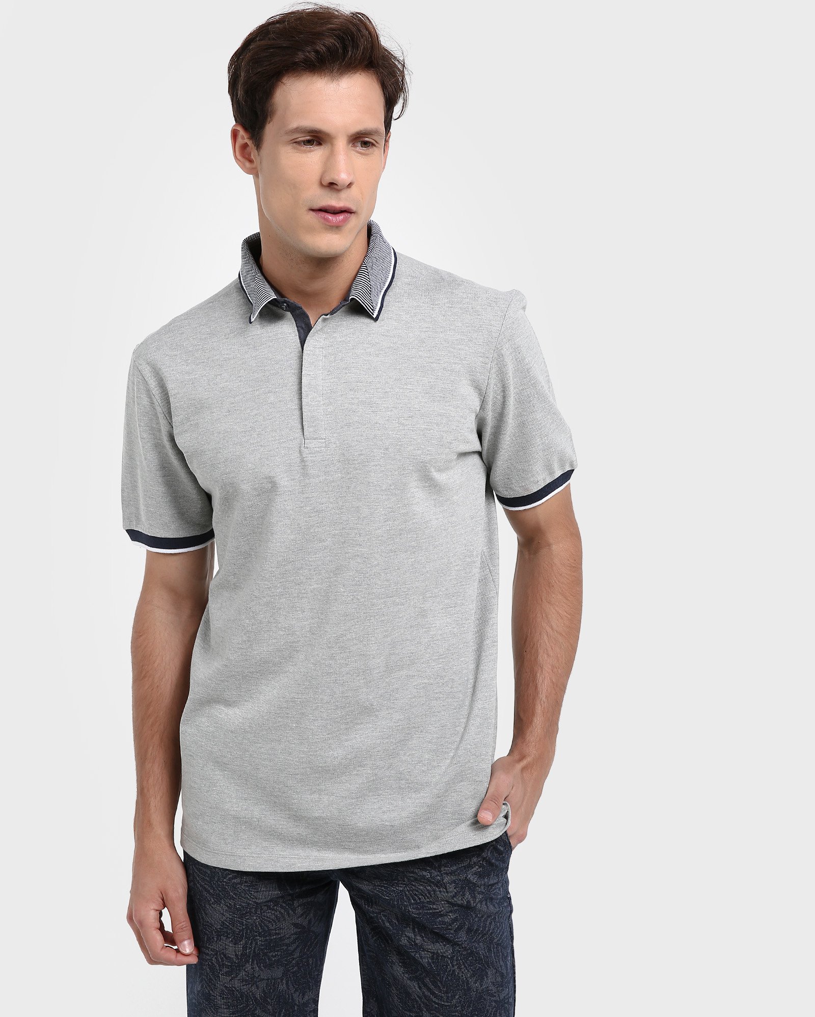 Riachuelo | Camisa Polo Gola Listrada