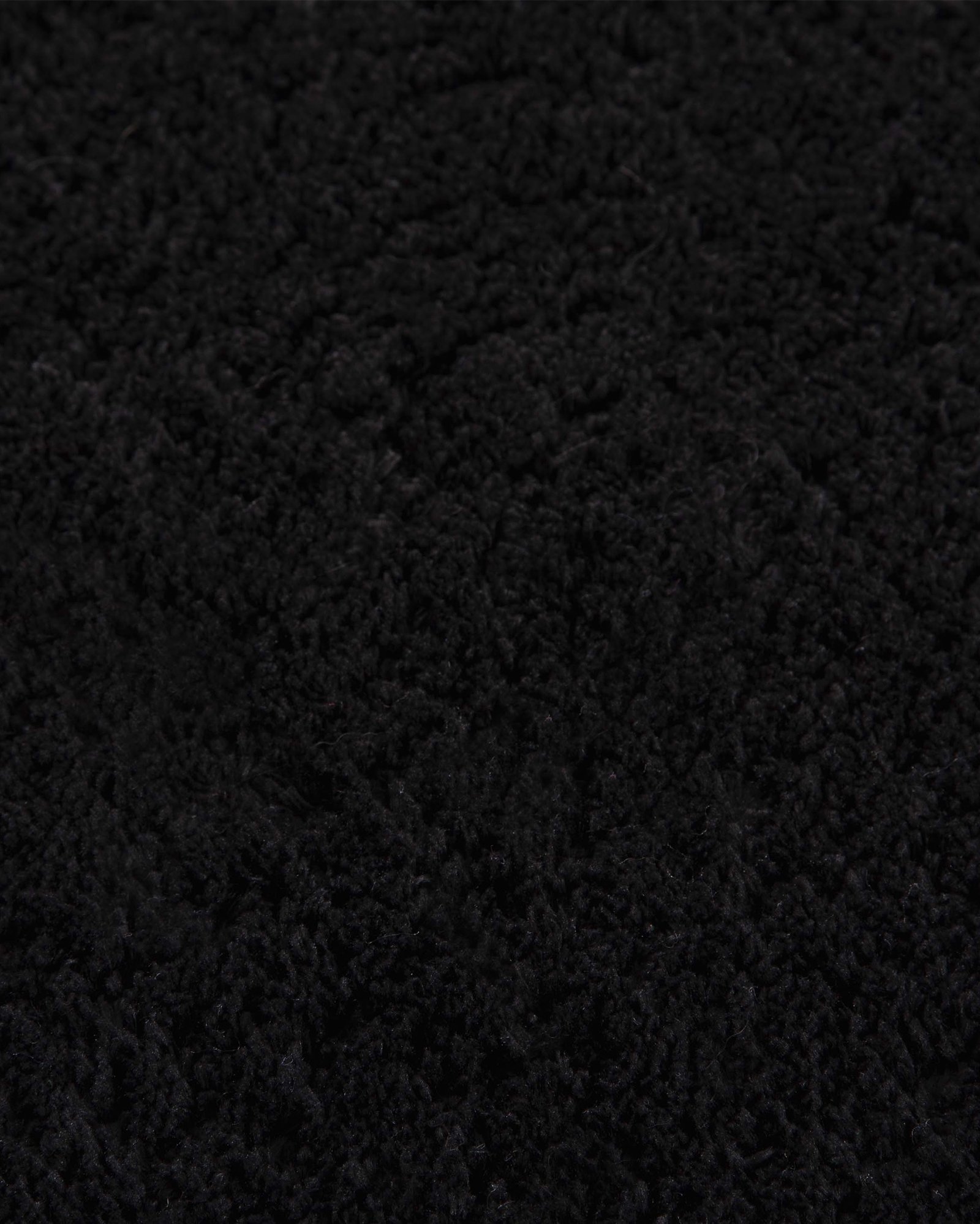 Jogo de banheiro 3 peças tufting classic - ÚNICO Preto | Casa Riachuelo