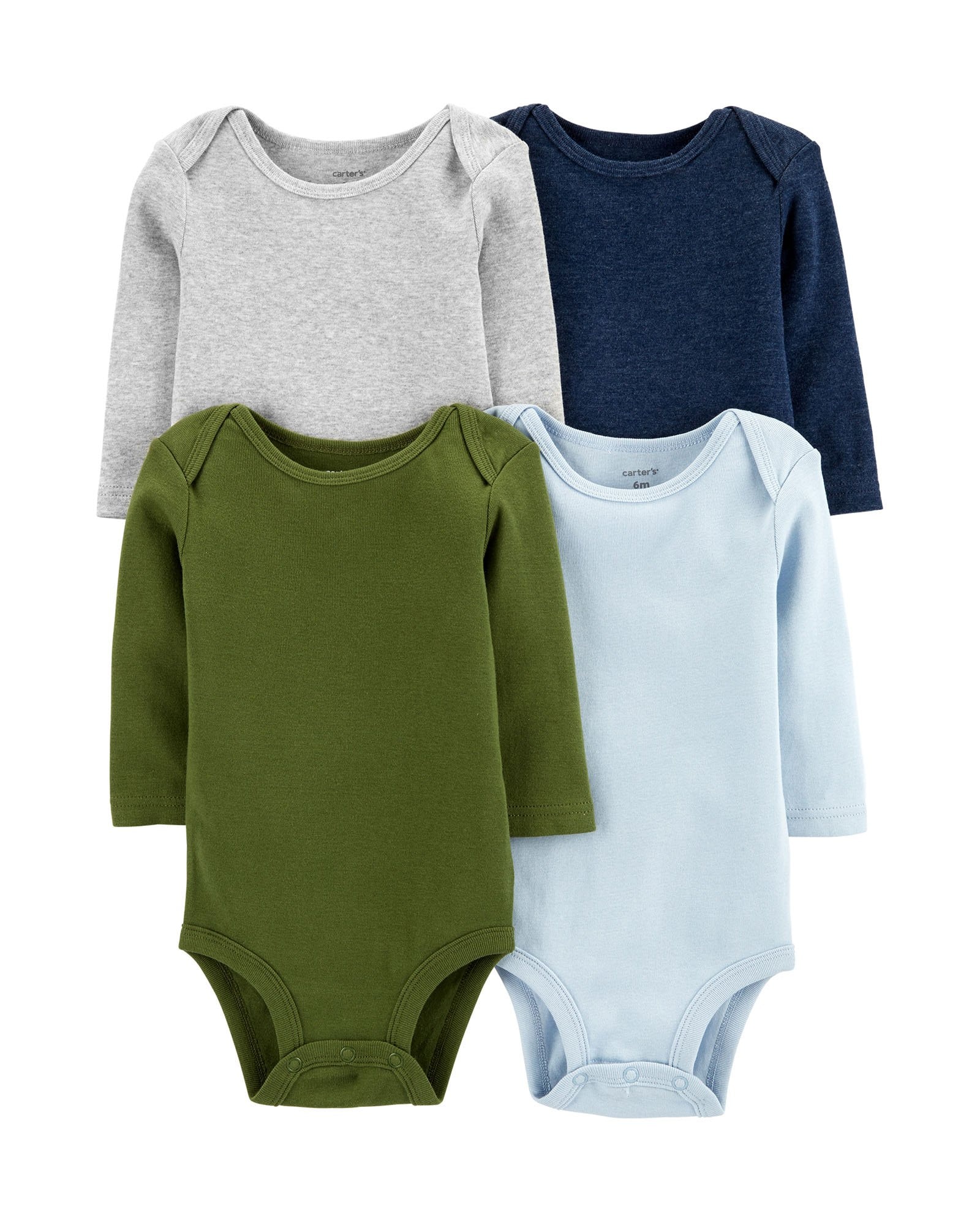Riachuelo | Kit Body Bebê Carter´s 4 Peças Multicor Tam RN a 18 Meses