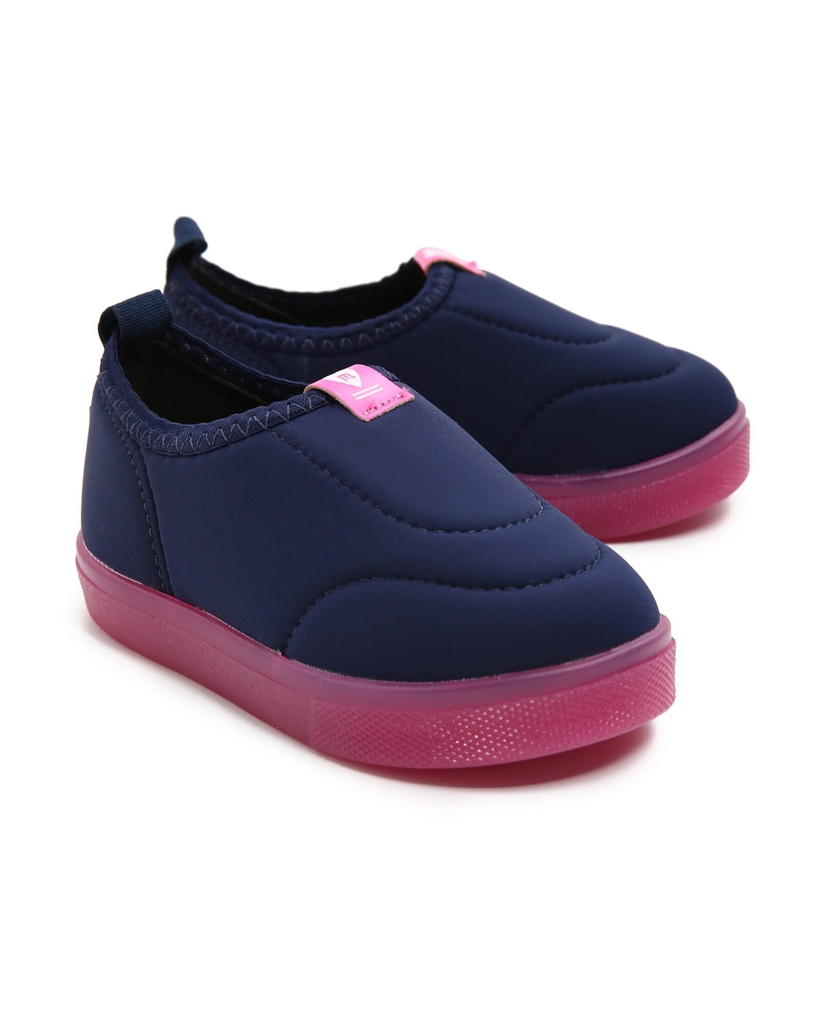 Riachuelo | Tênis Casual Slip On Infantil Neoprene Molekinha - Azul Marinho