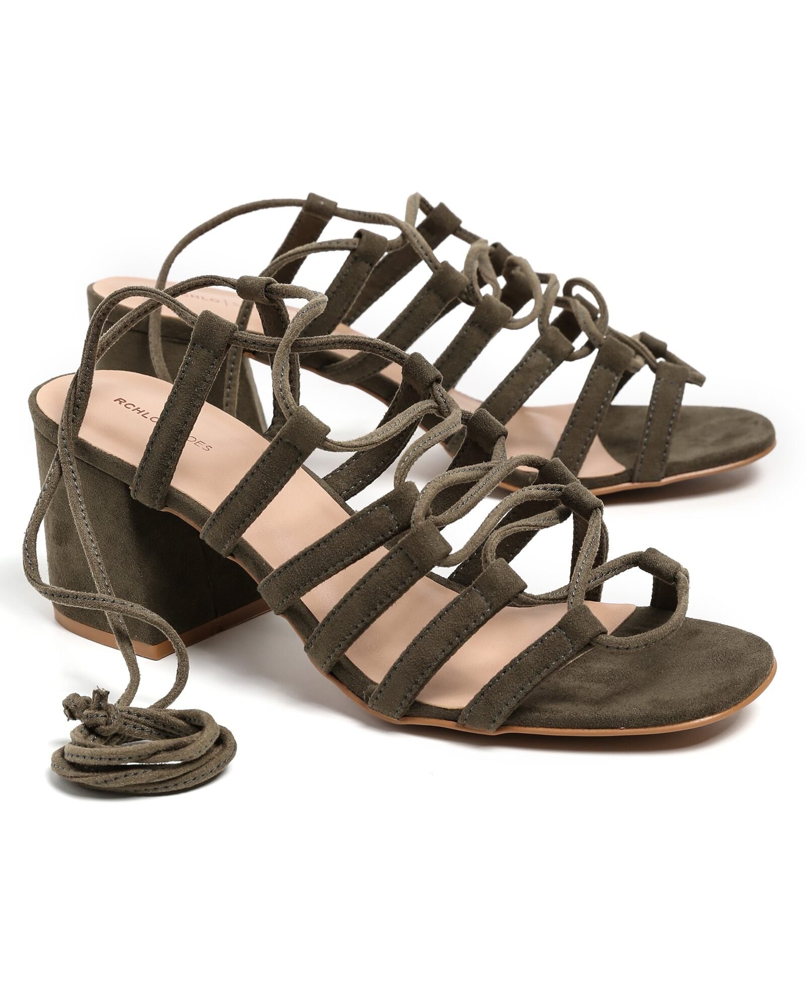 Riachuelo | Sandália Baixa Lace Up Camurça RCHLO Shoes