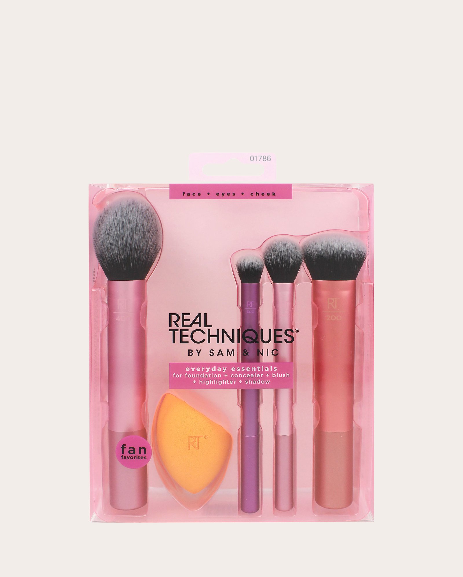 Kit Pincéis de Maquiagem Everyday Essentials Real Techniques