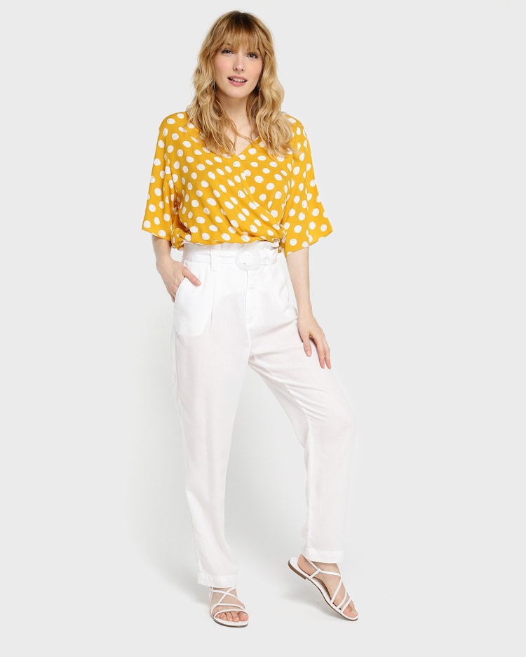 Riachuelo Calça Clochard Branca